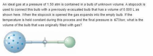 If the temperature is held constant during this process and the final pressure is 671 torr , what is