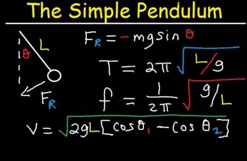 you'd like your pendulum to take 20 seconds to complete a cycle how long will the pendulum need to b