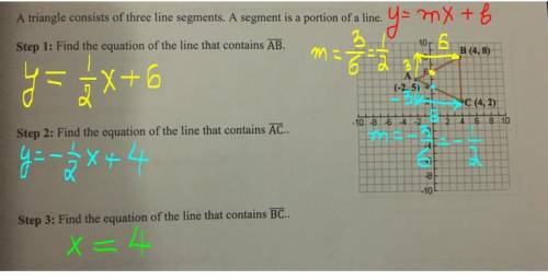 Please provide answer and explanation !!

A triangle consists of three line segments. A segment is a