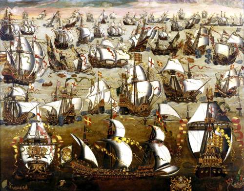 What happened to Spain's navy armada?