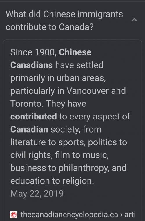 Creating Canada:

What impact did the Chinese Immigration Act of 1885 have on Chinese people already
