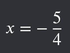 What is the answer to -x-2/-4=3x+6/2