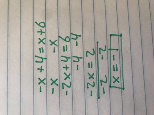 -x + 4 = x + 6
What the answer to this