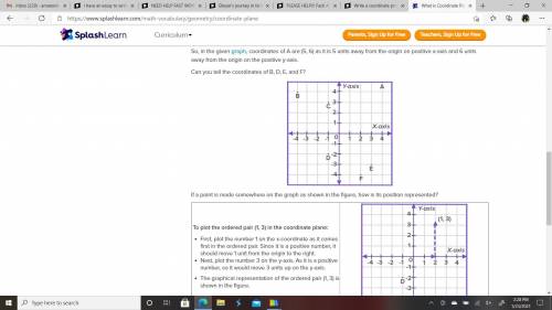 Write a coordinate proof given quadrilateral ABCD with vertices A 3, 2), B (8, 2), C (5, 0), and D (