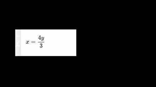 2x+3y=5x-y
Complete the missing value in the solution to the equation.