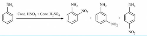 Can aniline be nitrated directly?