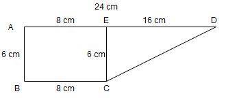 Find the area and perimeter of fig ABCD where B=90 and angle DAC=90 degrees. AB=6cm and BC=8cm and D
