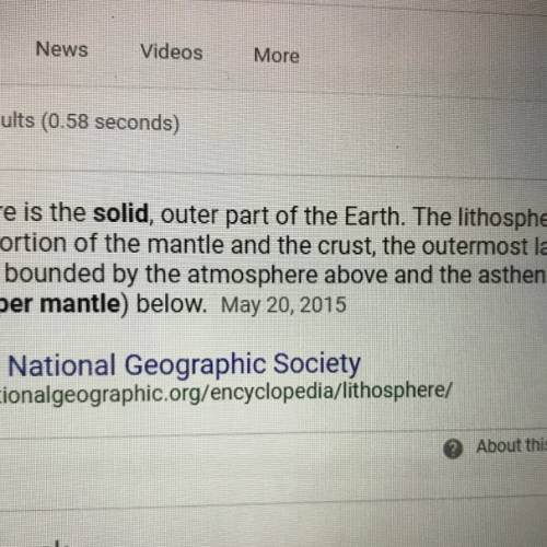 Which layer of earth to the lithosphere and the asthenosphere belong to
