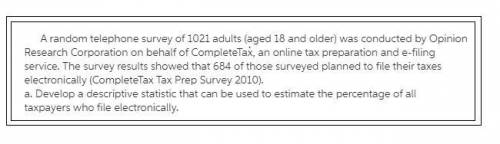 A random telephone survey of adults (aged and older) was conducted by Opinion Research Corporation o