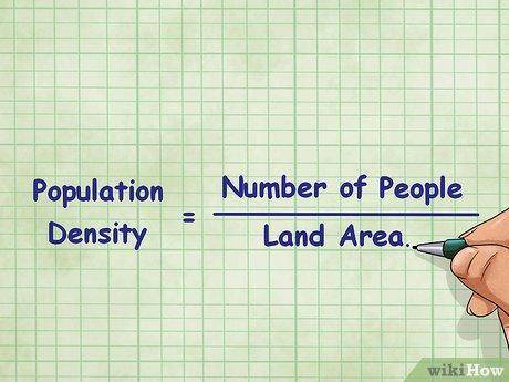 Population density is calculated by

a. dividing the number of organisms in a region by the land are