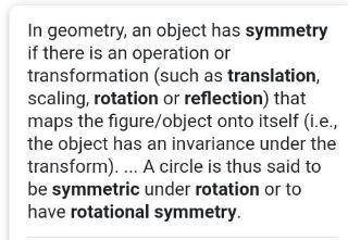 Similarity between rotational, reflection and translation symmetry