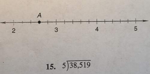What mixed number is represented by point a on the number line?