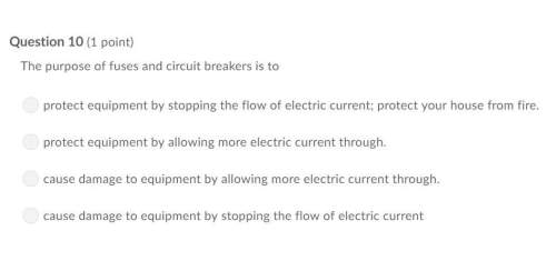 Correct answer only !  the purpose of fuses and circuit breakers is to