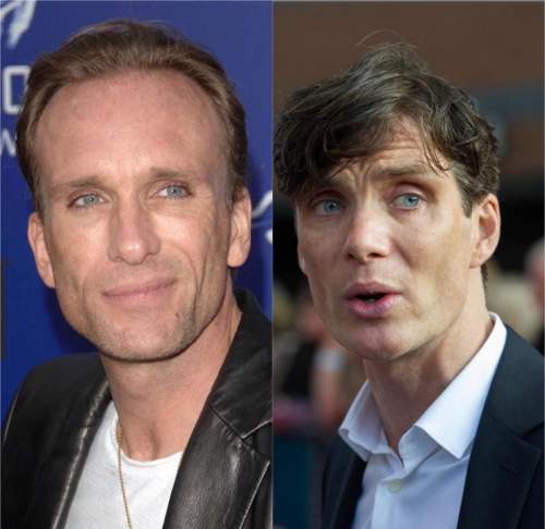 How similar is the actors, peter greene, age 54 and cillian murphy, age 43? i think they look like