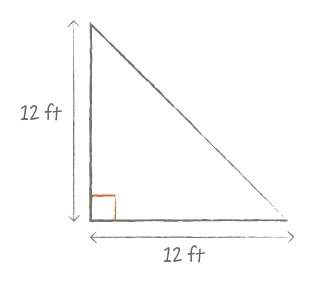What is the perimeter of the triangle? round to the nearest whole number.