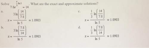 What are the exact and approximate solutions? (picture below)
