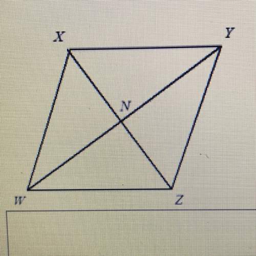 (will be marked ) based on the information given, can you determine that the quadr