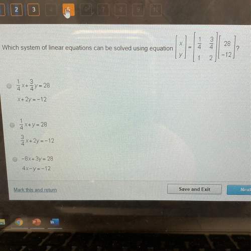 Which system of linear equations can be solved using the equation?