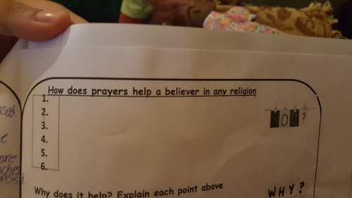 How does prayers a believer in any religion