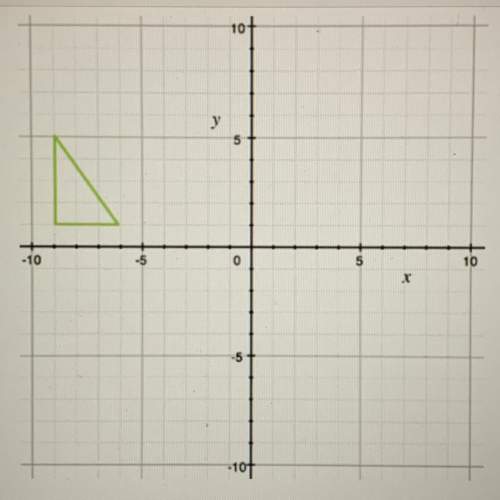 Need !  which triangle defined by the given points on the coordinate plane is similar to the