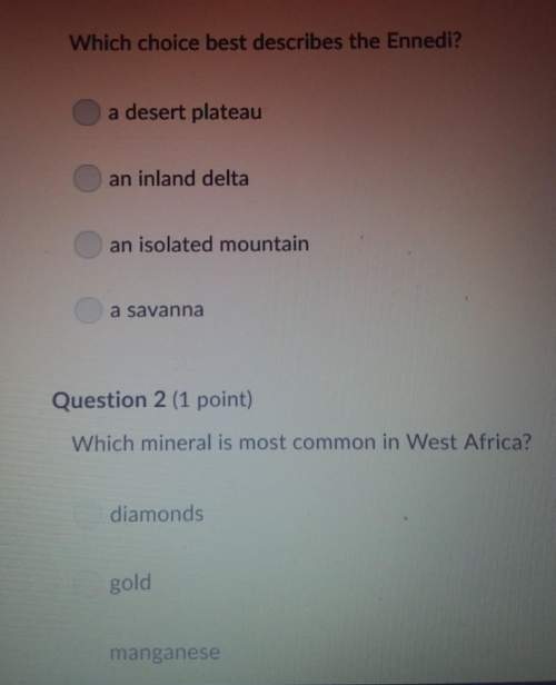 Can someone answer these two questions asap the last selection for question 2 is salt asap&lt;