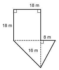 What is the area of this figure? enter your answer in the box. m²