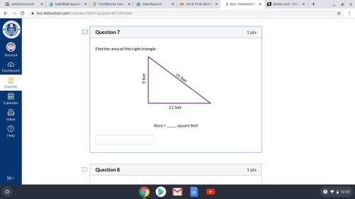 Find the area of this right triangle  someone me