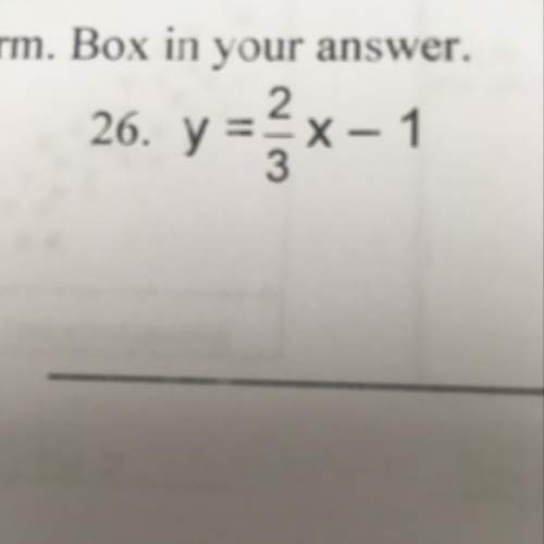 Can someone give me this answer in standard form
