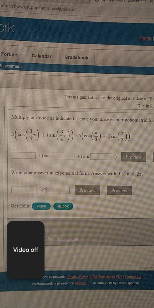 Ineed with this question for trig its college level.