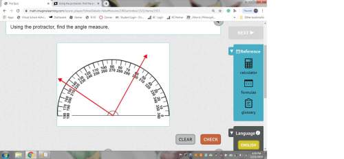 Using the protractor, find the angle measure.( explain! )(a) 60°