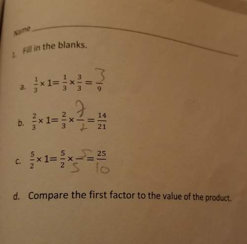 Compare the first factor to the value of the product i did a b c but i don't understand d the questi