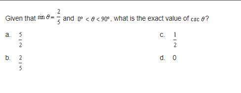Answer as fast as you can. [basic trigonometric identities]