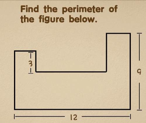 Find the perimeter of the figure below.