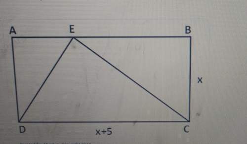 In the diagram, rectangle abcd has a perimeter of 20 cm.what is the area of adec?