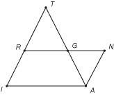 Provide the reasons for the proof:  given: trapezoid riag with ri = rg = ga m angle i =