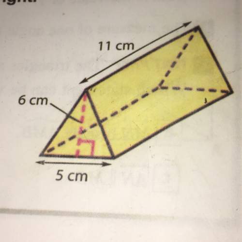 What is the surface area of this triangular prism