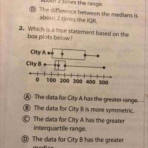 Which is a true statement based on the box plots below?
