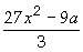 Divide the following polynomial, then place the answer in the proper location on the grid.