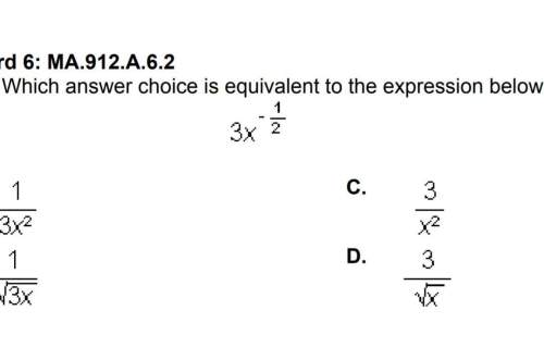 Which answer choice is equivalent to the expression 3x-1/2? guys oml me i am failing this cl