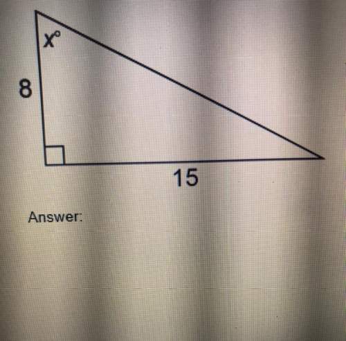 I’m really struggling  2. find the value of x in the triangle. round your answer to the neares