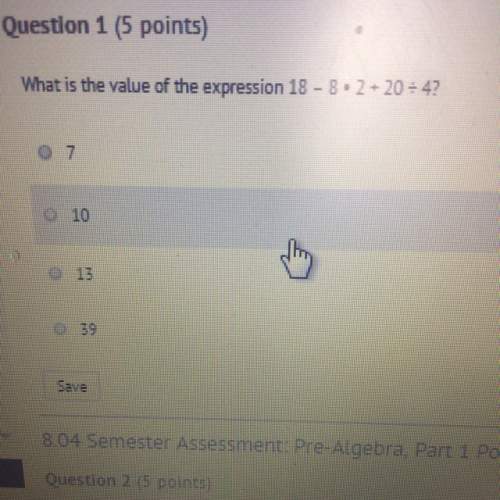 What is the value of expression math