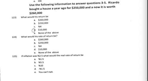 Answer those 3 questions  (+ calcul )