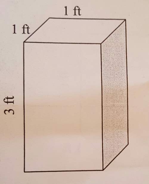 How do i find the volume of this rectangular prism?