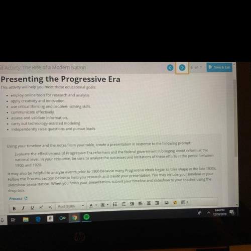 Presenting the progressive era this activity will you meet these educational goals:  •