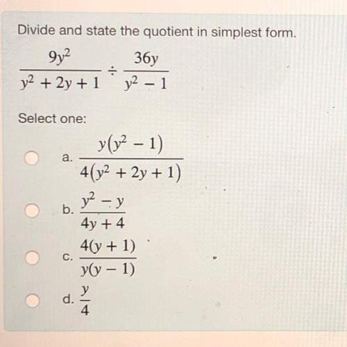 Divide and state the quotient in simplest form.