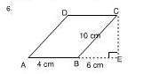 Anyone me solve the area of parallelogram