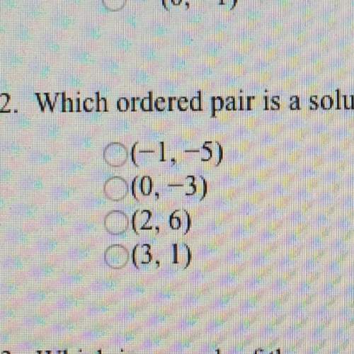 Which pair is a solution of y=x-4?