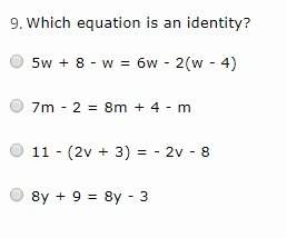 Which equation is an identity? (can someone explain to me how they got their answer, i don't get th