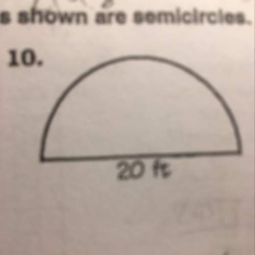 Find perimeter of the semicircles