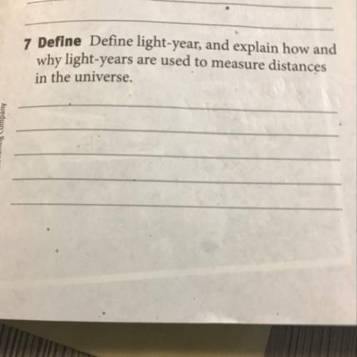 Define light year, and explain how and why light years are used to measure distance in the universe&lt;